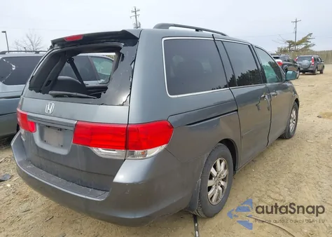 2010 Honda Odyssey Ex-L from USA, damaged, VIN 5FNRL3H71AB111614